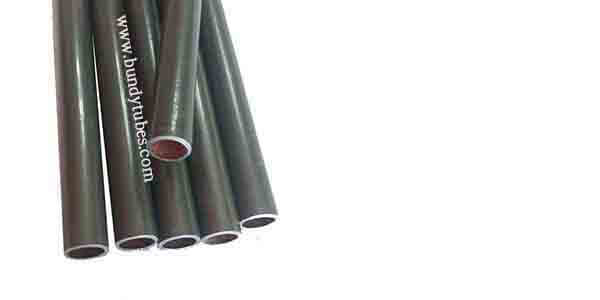 Tubo Bundy cincado verde oscuro