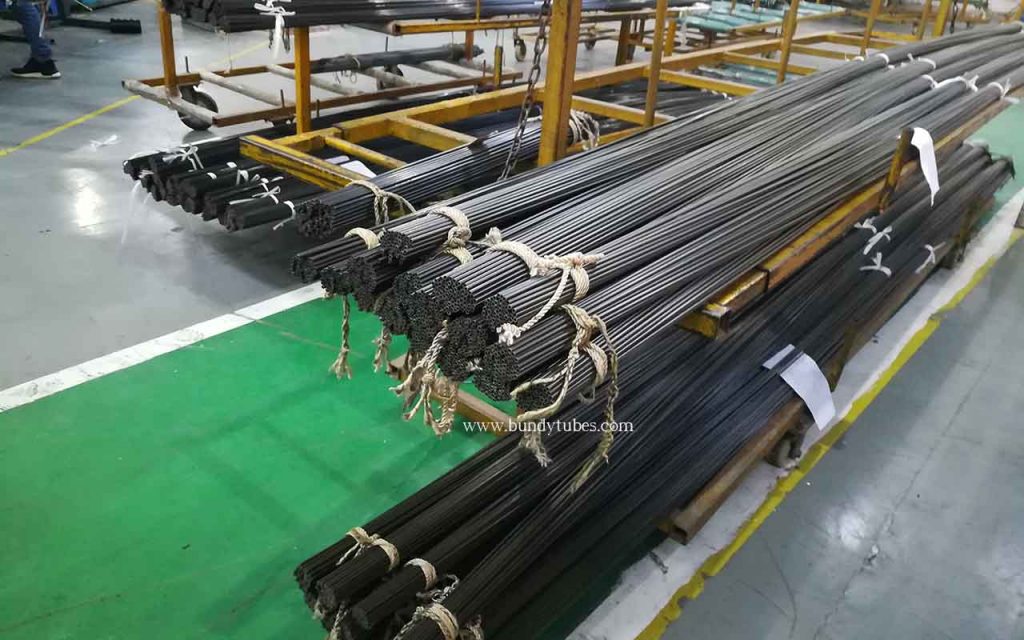 Tubos Bundy rectos revestidos de nailon PA11/12