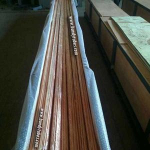 Tubo de acero soldado con cobre IS 8119 Clase I 12x1 mm