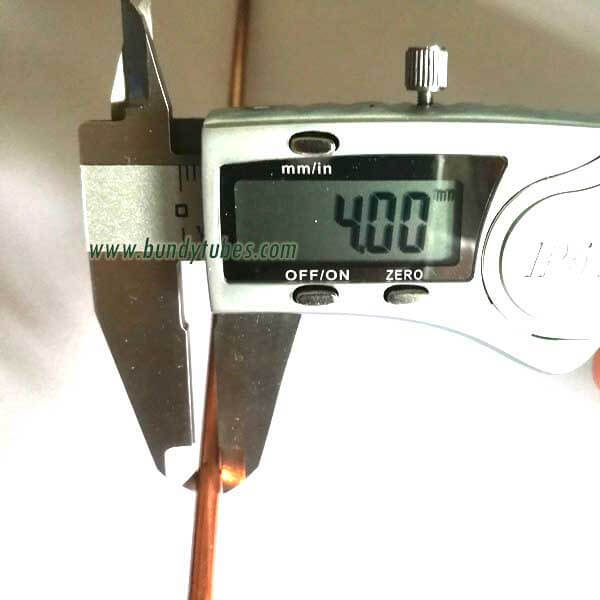 Tubo de acero brazado de doble pared DE 4 mm