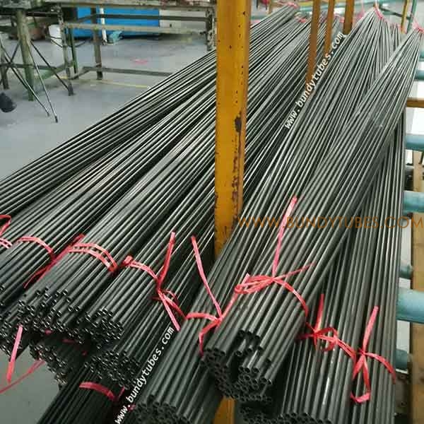 Tubo de freno revestido PVF Tubo de acero brazado de doble pared